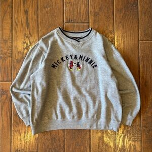 Vintage Y2K Mickey & Minnie Disney Sweater